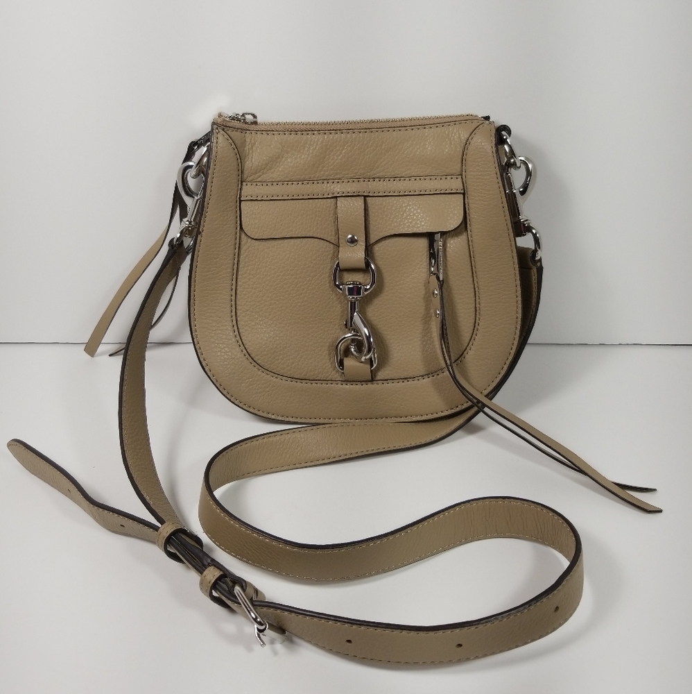 COPY - Rebecca Minkoff Cream Crossbody Purse Bag